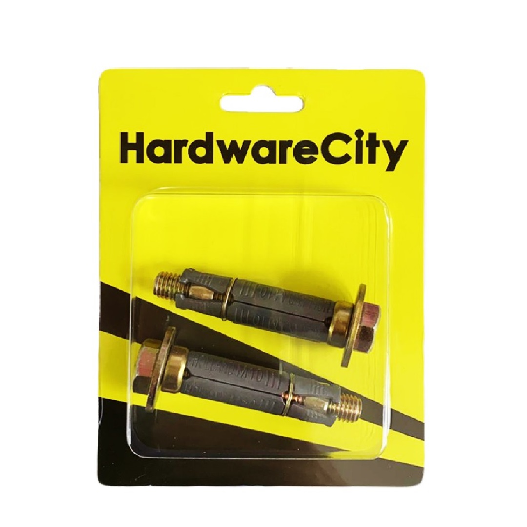 HardwareCity M10 Tac Hex Expansion Bolts, 2PC/Pack